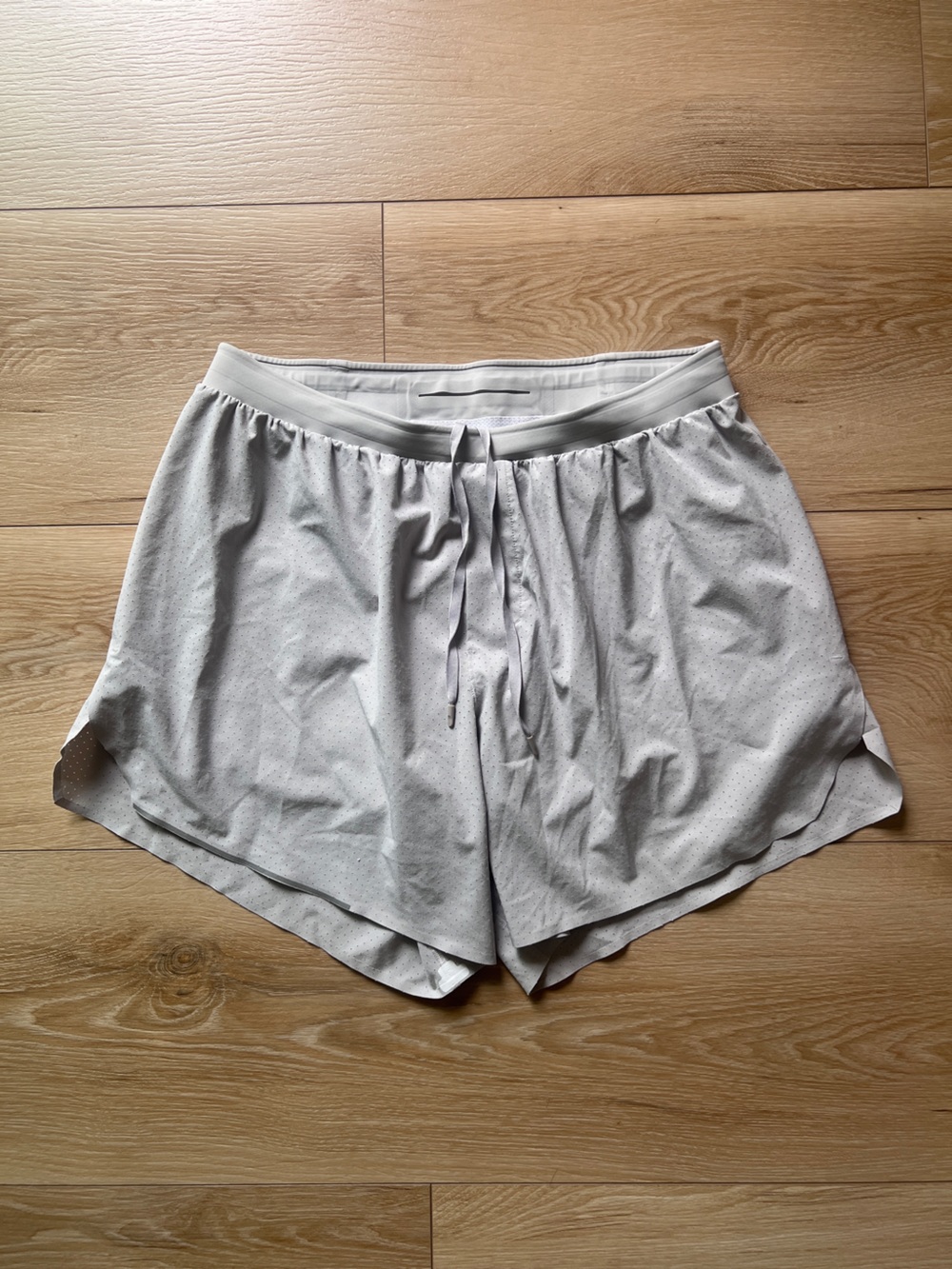 Lululemon Light Gray shorts